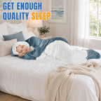 QUSLLIS Hai Kostüm Hai Decke – Marshmallow Decke mit Kapuze, Weicher Flanell Onesie Schlafsack Tragbare Decke für Erwachsene Kinder - XXL