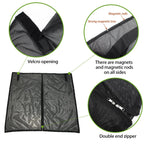 Kofferraumabdeckung Sonnenschutz,180×150cm Heckklappe Flügeltür Kofferraumabdeckung,Auto Heckklappe Moskitonetz,Sonnenschutz Gardinen Vorhang,für Dach Caravan Camper Van Camping